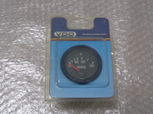 新品　VDO　52mm　水温計 BMW BENZ VW PORSCHE 追加メーター 流用 汎用 W201 GOLF2 GTI E30 911 964 940