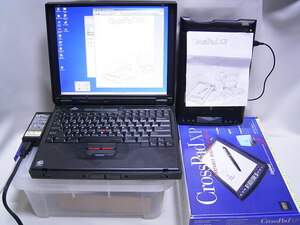 ジャンク ThinkPad 770Z 13.7インチSXGA P3-850MHzとCrossPad XP