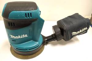 【匿名配送・動作確認済】makita マキタ 充電式 ランダムオービットサンダ BO180D 18V 本体のみ 現状渡し