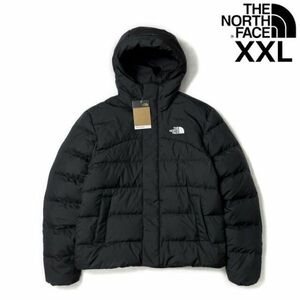 1円～!売切!【正規新品】THE NORTH FACE◆BALTIC DOWN PUFFER HOODIE ダウン US限定 男女兼用 大きいサイズ 防寒 軽量(XXL)黒 190122-100