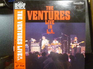 ◆ベンチャーズVentures/Live in L.A.　中古LDレーザーディスク