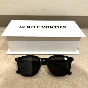 Gentle Monster ジェントルモンスター LANG ラング サングラス メガネ 黒色 ブラック 韓国 KPOP