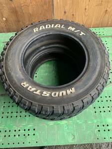 超バリ山 MUDSTAR 195/80R15 製造年数19年 残溝約7.8　8.0㎜ 2本セット