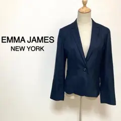 【Lサイズ】EMMA JAMES NEW YORK ネイビーカラー ジャケット