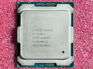 #1294 Intel Xeon E5-2630 v4 SR207 (2.20GHz/ 25MB/ LGA2011-3) 保証付 #01