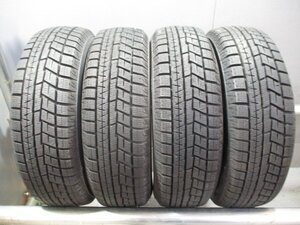 F42■中古タイヤ スタッドレス 155/65R13 バリ山 冬4本価格！ヨコハマ IG60 法人宛/営業所止め送料無料 ゼスト パレット ラパン