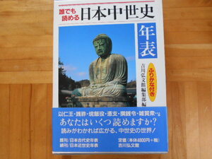 吉川弘文館編集部　「誰でも読める　日本中世史年表」　吉川弘文館