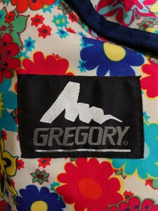  GREGORY グレゴリー 旧タグ 2006年 限定 ワイルドフラワー デイパック 美中古 ホワイト マルチカラー USA製 VINTAGE バッグパック