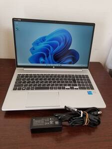 G10 5台入荷 美品 動作品 HP ProBook 450 G8 Core i5 第11世代 (1135G7)◆16GB◆M.2 SSD256GB◆15.6インチFull HD Win11 laptop Office2021