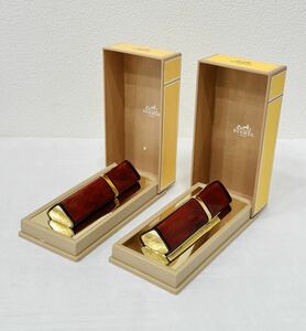 ◇【美品】HERMES エルメス カレーシュ パルファム ヴァポリザター 7.5ml 2点まとめ 香水 スプレー 箱付き 保管品◇