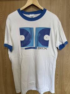 BECK ヴィンテージＴシャツ90s ベックUSA製　Where it’s at