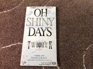 OH SHINY DAYS◆Twinzer★8センチシングルCD