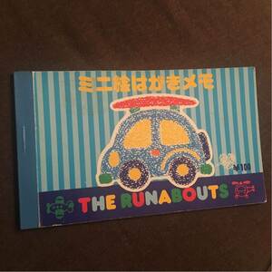 昭和レトロ サンリオ THE RUNABOUTS ミニ絵はがきメモ