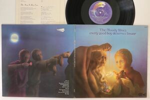 LP Moody Blues Every Good Boy Deserves Favour 4D27 THRESHOLD /00400