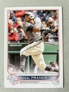 Topps MLB 2022 UPDATE SERIES #US179 MAIKEL FRANCO マイケル・フランコ