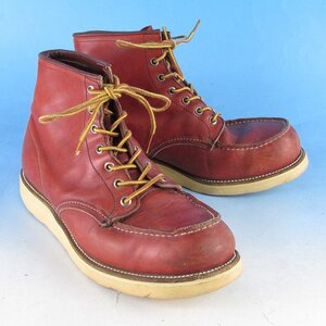 FF16436 REDWING レッドウィング #875 アイリッシュセッター モックトゥブーツ 半円犬タグ 95年製 オロラセット 9 1/2 E