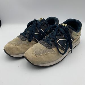 L141 New balance ニューバランス MRL996 US5 23cm ベージュ ネイビー