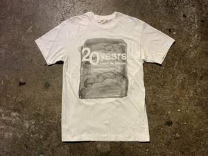 COMME des GARCONS 92SS 20years 水彩画 Tシャツ GT-110650 AD1992 コムデギャルソン 20周年
