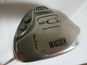 ★MacGregor マクレガー MACTEC NV G2 ドライバー 1w 10° 純正カーボンシャフト S F605★レア★激安★中古★　★