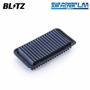 BLITZ ブリッツ サスパワー エアフィルター LM ST-43B カローラ ZZE122 H12.8～H18.10 1ZZ-FE FF 59507