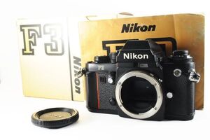 ★希少元箱付き・極上美品★NIKON ニコン F3 アイレベル 清潔感溢れる綺麗な外観！光学カビ、クモリなし！1256