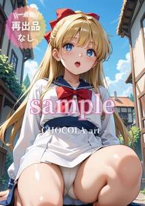 G4455【一点物】セーラーヴィーナス 愛野美奈子 A4 高品質 純正インク 同人 美少女 アニメ ポスターエロ