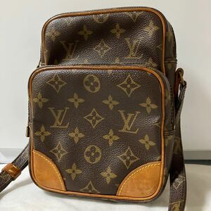 【美品】LOUIS VUITTON ルイヴィトン ショルダーバッグ アマゾン モノグラム レザー シリアルあり