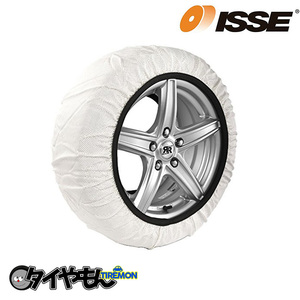 イッセ スノーソックス 布製 タイヤチェーン SIZE 66 スーパー 耐久性 ISSE 175/75R16 サイズ対応 チェーン規制対応 非金属 簡単取付