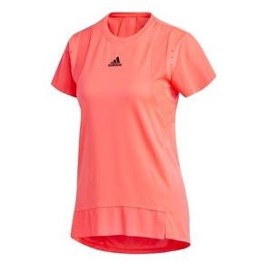 未使用即決 adidasアディダス フィットネス 半袖Tシャツ Lサイズ ピンク 29434-GL6923