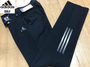 ・スピード発送 adidas Golf(アディダスゴルフ) EX STRETCH ACTIVE スリーストライプスパンツ CU030(ブラック)８２