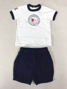 新品 10147 ベイビー 9Mサイズ Tシャツ パンツ polo ralph lauren ポロ ラルフ ローレン セットアップ