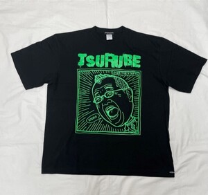 [チャリティ]笑福亭鶴瓶さん 直筆サイン色紙付き　OVERTHESTRiPESの「TSURUBE」Tシャツ