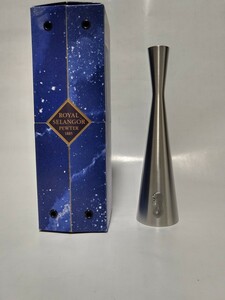 値下げ　☆ピューター　一輪差し　シンガポール購入品ROYAL SELANGOR PEWTER製 1885年創業