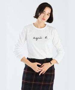 「agnes b.」 長袖カットソー 1 ホワイト レディース