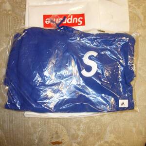 即決 Supreme s Logo Hooded Sweatshirt royal