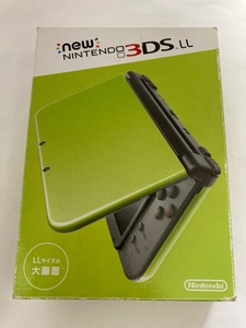 Newニンテンドー3DS LL ライム×ブラック　中古　送料無料