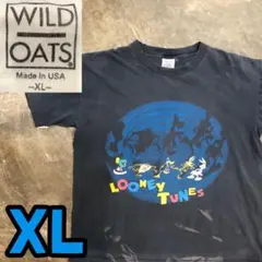 T3270 WILD OATS 【ルーニー・テューンズ】　90s Tシャツ 古着