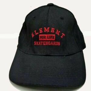 1990Ｓ 80ＳデッドストックELEMENT90sストレッチフィットヴィンテエレメントフレックスフィット DAD CAP FLEX