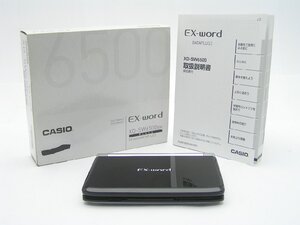 ★ハローカメラ★1571 CASIO EX-word DATAPLUS ③ XD－sw6500 BK 箱.説明書付 動作品、現状　1円スタート 即決有り