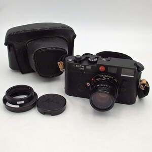 1円〜 Leica ライカ M6 レンジファインダーカメラ SUMMICRON-M 1:2/50 レンズ ケース付 動作未確認 y58-3278184【Y商品】