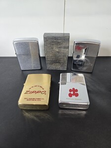 k【1円スタート】 ZIPPO ジッポー オイルライター おまとめ5点