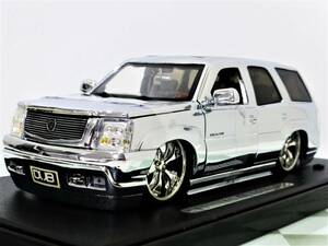 ■JADA TOYS 1/24 2002 CADILLAC ESCALADE メッキ■キャデラック エスカレード