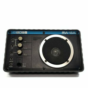 BOSS ボス MA-15A マイクロモニター/モニタースピーカー★簡易検査品