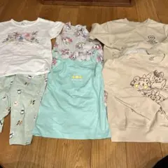 キッズ　女の子　130まとめ売り　トレーナー　ワンピース　tシャツ  パンツ