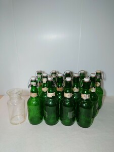 grolsch　オランダ製グロールシュ空瓶 当時物　１３本　SINKO空ビン５００ml１つ