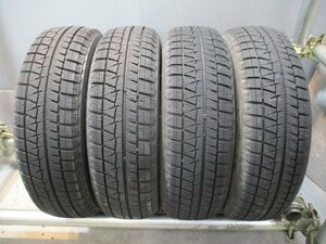 管理番号 R213 スタッドレス 中古タイヤ 155/65R14 バリ山 冬4本価格！BS アイスパートナー２ 法人宛/営業所止め送料無料 タント N-BOX