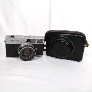 K) キヤノン cannon キャノネット canonet フィルムカメラ CANON LENS SE 45㎜ 1:1.9 レトロ 動作未確認 ジャンク品 B2202