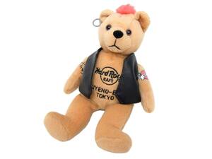 Hard Rock CAFE ハードロックカフェ パンクベア 革ジャン モヒカン ピアス Teddy Bears　テディベア　クマ　ぬいぐるみ