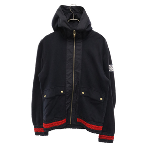 MONCLER GAMME BLEU モンクレール・ガム・ブルー MAGLIA CARDIGAN ジップアップ フーデッドジャケット 513918405200 ネイビー