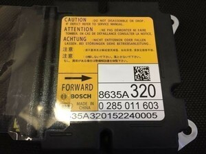 三菱 8635A396 エアバッグ コンピューター ECU 修理します。保証付き エアーバック AB2757